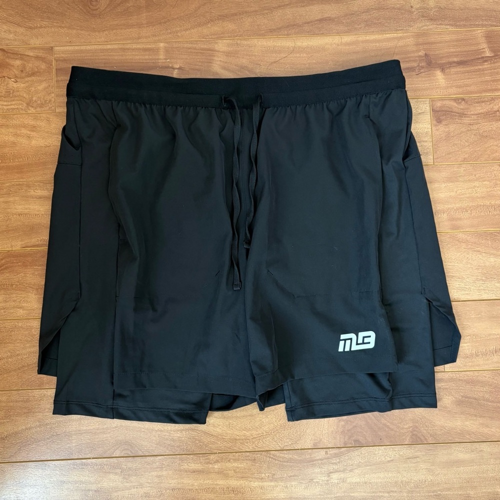 MLB Black Athletic Men's Shorts